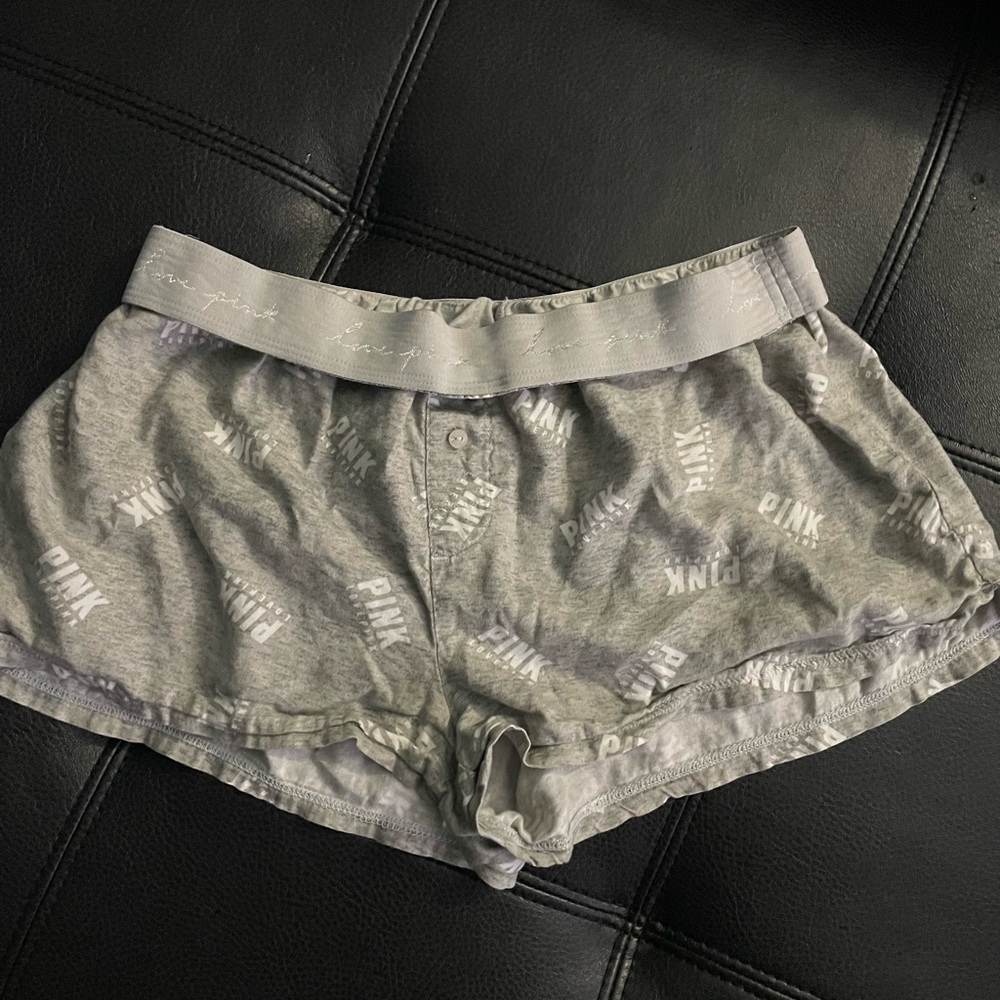Pink sleep shorts